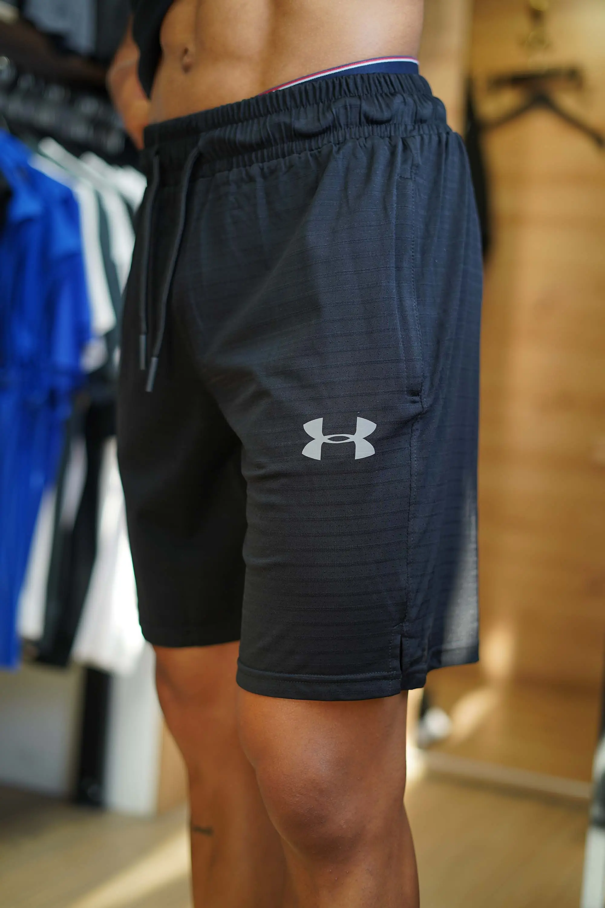 ست مردانه تیشرت و شلوارک پارچه تنفسی کد 14131